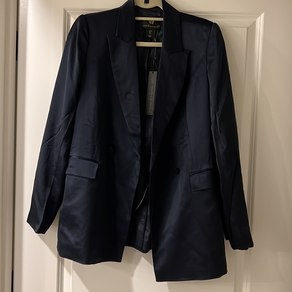 House of Harlow 1960 Chloe Boyfriend Blazer M NWT - Picture 3 of 6